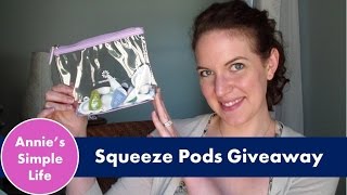 Squeeze Pods Review and GIVEAWAY :: CLOSED ::