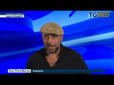 Tony Finch Marino - Intervista promo TgMed - Trm (Nuovo Singolo/Album) 05/11/2023