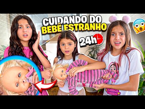24 HOURS TAKING CARE OF THE EVIL RABBIT'S STRANGE DOLL (JÉSSICA SOUSA AND FAMILY)
