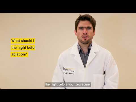 How to prepare for Afib ablation procedure