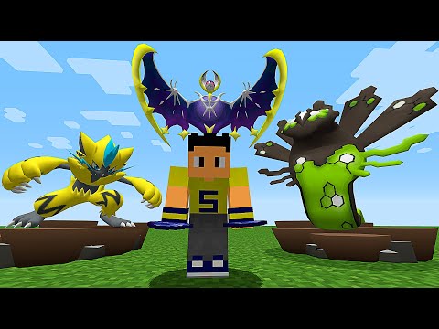 Como Encontrar Vários Pokémon Lendários no Minecraft Pixelmon