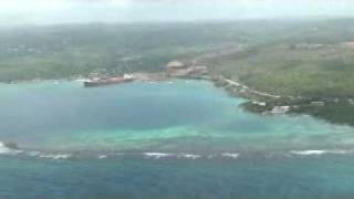 preview picture of video 'Discovery Bay, Jamaica from a helicopter'