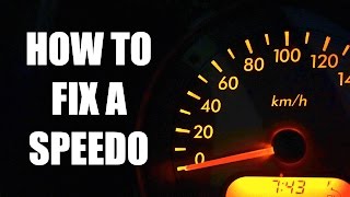 How To Fix A Misreading Speedometer