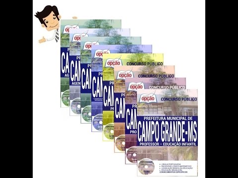 Apostilas do Concurso Campo Grande /MS 2016 - Diversos Cargos