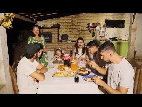 Last dinner of the year with my family.