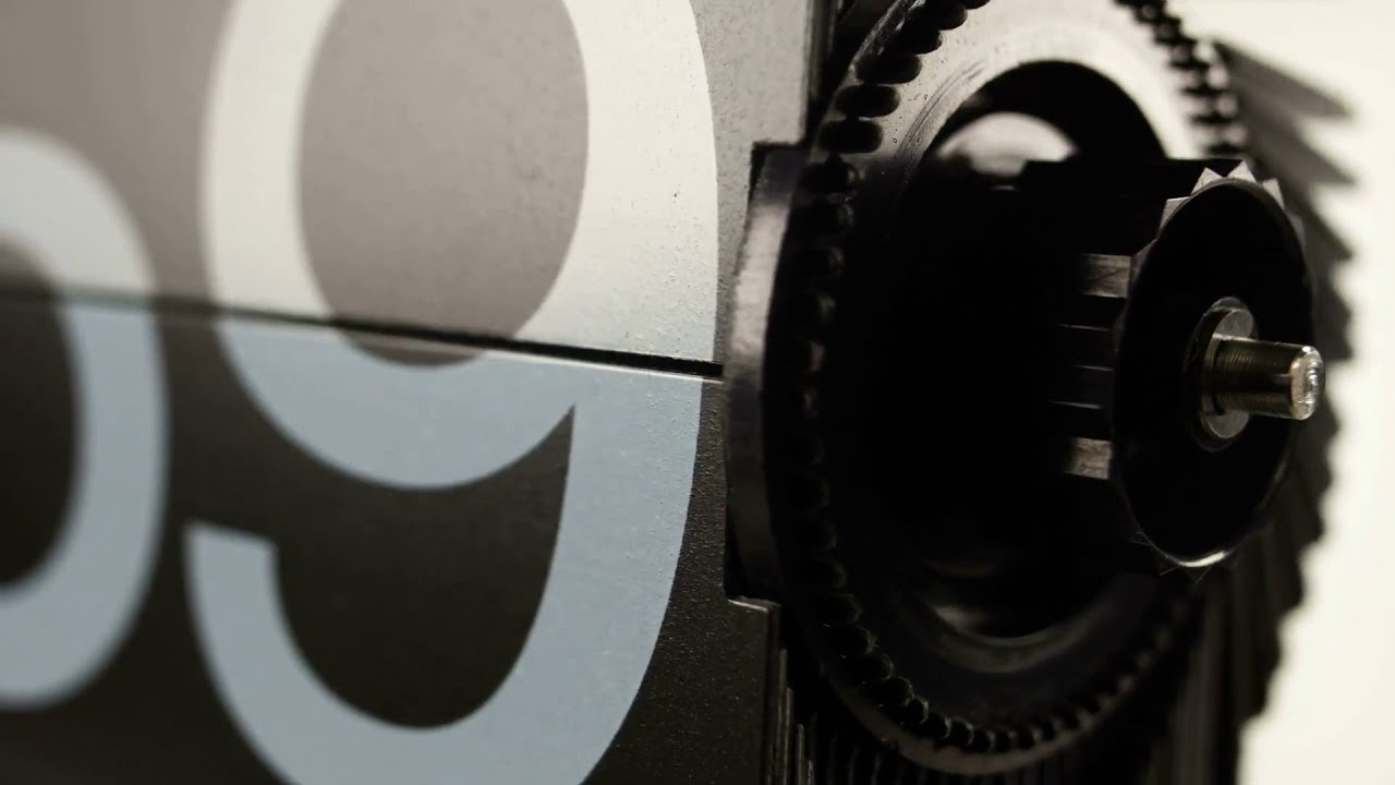 Close abstract flip clock - Countdown Timer no Copyright