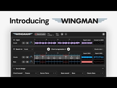 Introducing Wingman: A New Plugin for Remixing and Chord Ideas