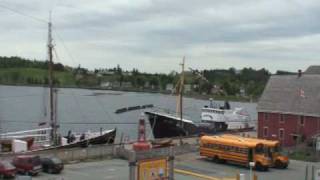 preview picture of video 'Motorcycle touring in Lunenburg, Nova Scotia, Canada. vridetv.com'