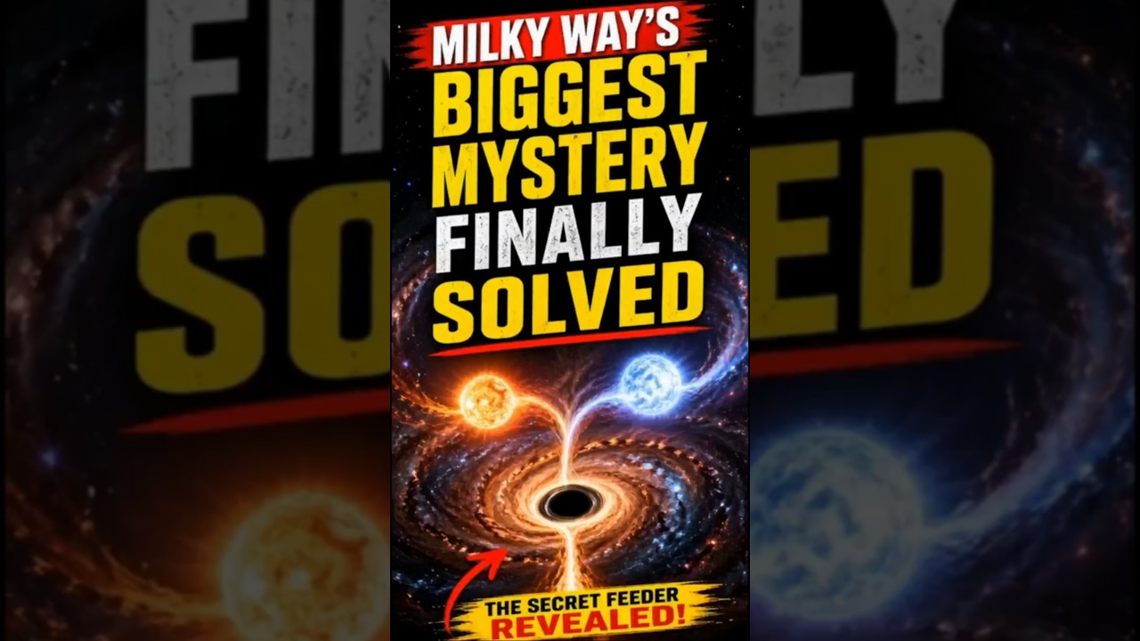 Who Is Feeding Our Galaxy’s Black Hole? Mystery Finally Solved! #blackholes #milkyway #sagittarius