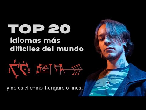 The 20 most difficult languages ​​to learn (HUNGARIAN, FINNISH and CHINESE are not on the list 😱)