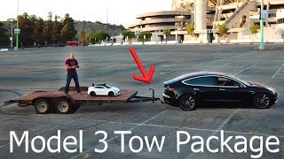 Tesla Teardown! - Install a Tow Hitch on a Model 3!