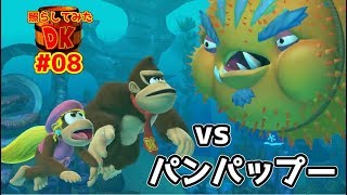 ドンキーコングトロピカルフリーズの世界を照らしてみた#08
