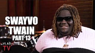 Angie Stone&#39;s Son Swayvo Twain on Growing Up Big Despite Dad D&#39;Angelo&#39;s Ripped Look (Part 13)