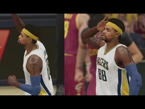 NBA 2K15 PS4 MYCAREER - Playoff CFG5 - Eight 3's Ft. How To Get Microwave Badge