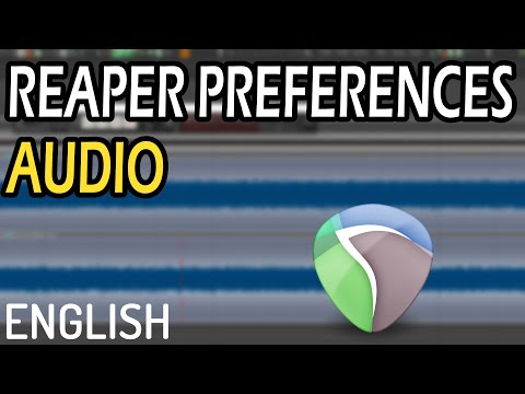 #046 - ▶️ Reaper Preferences, tab: AUDIO [Tutorial - How To - ENGLISH]
