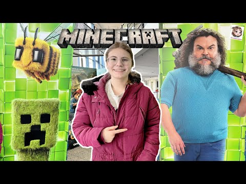 MINECRAFT MOVIE ⚔️ We went to the cinema and to McDonalds 🍟 Which characters do we have in the Ha...