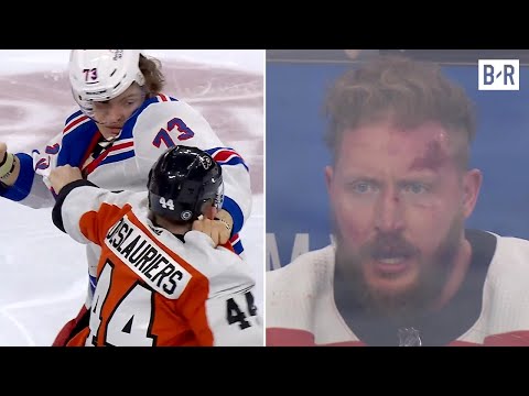 Matt Rempe & Nicolas Deslauriers Drop the Gloves in Epic Old School NHL Fight