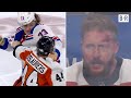 Matt Rempe Nicolas Deslauriers Drop The Gloves In Epic Old School NHL Fight