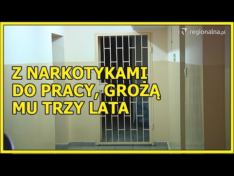 JAWOR. Z narkotykami do pracy, grożą mu trzy lata