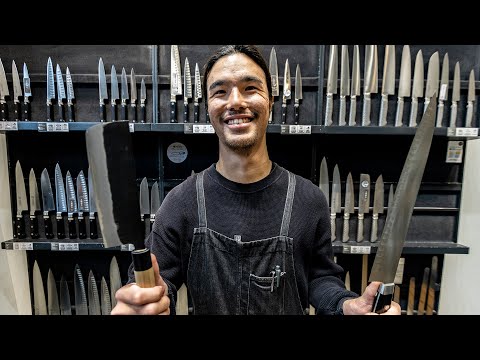 Inside Tokyo’s BEST Japanese KNIFE Shop | JAPAN