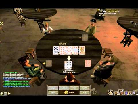 How To: Tortuga Hold 'Em Poker in Pirates Online