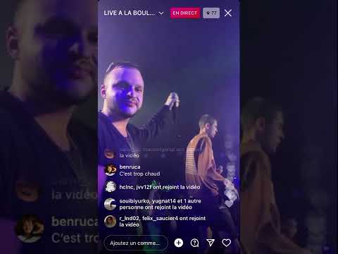Rowjay ft. Serane - Avenir / live boule noire Paris (live ig)