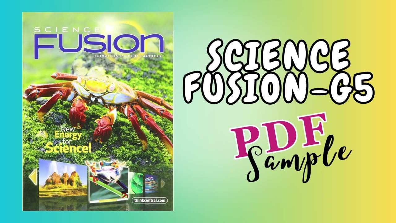 SCIENCE FUSION G5 PDF | ESL Teacher Chloe Vee