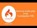 How to remove index.php from url in CodeIgniter 3