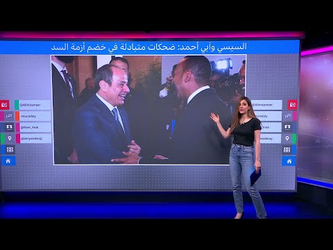 مصر وأثيوبيا ضحكات متبادلة بين السيسي وآبي أحمد في قمة باريس تثير انتقادات مصرية
