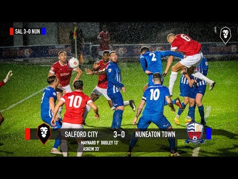 Salford City 3-0 Nuneaton Town - National League North 12/09