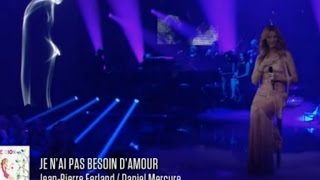 Celine Dion Je n&#39;ai pas besoin d&#39;amour Live 2012