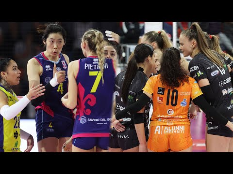 ALL "LONG RALLY" of the Match Scandicci - Perugia | Lega Volley Femminile 2022/23