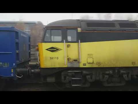 Colas Rail 56 113 passes Longport . 11.12.21