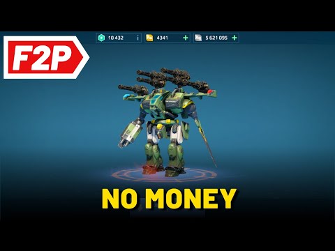War Robots (F2P) Free to Play Hangar - Ep. 5 (No Money)