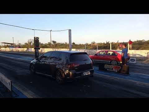 Golf GTI Stg3 vs Gol quadrado turbo #arrancada #ilharace