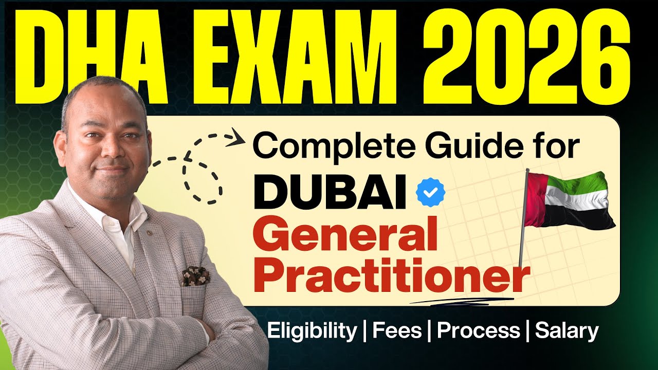 How to Become a Doctor in Dubai from India 2026 | DHA Exam for Doctors in Dubai 2026 | DHA Exam 2026