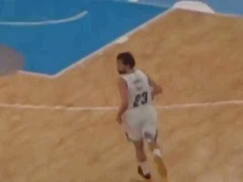 Triple en carrera Sergio Llull