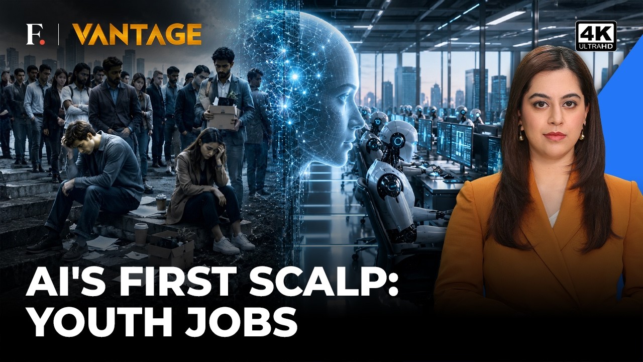 Global Youth Unemployment Rises Amid AI Risks | Vantage on Firstpost | 4K