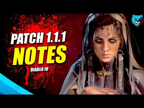 It's Official! Patch 1.1.1 Notes Review | Diablo IV