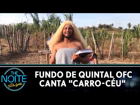 Fundo de Quintal OFC canta "Carro-Céu" | The Noite (12/10/20)