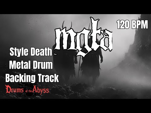 120 BPM Black Metal Drum Backing Track | MGLA Style
