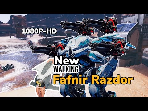 New Fafnir  Razdor MK3 | New Walking Fafnir With 50% Defense point | War Robots Gameplay