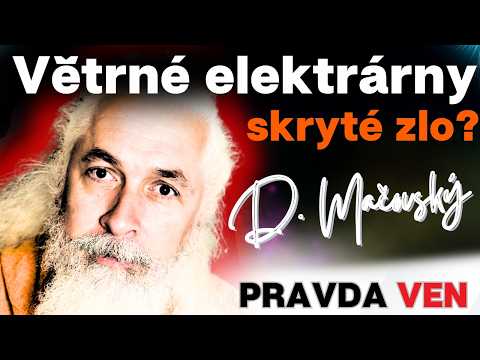 DANIEL MAČOVSKÝ: Větrné elektrárny jako zlo pro člověka? TOTO ani mnozí progresivci neví...[STUDIE]