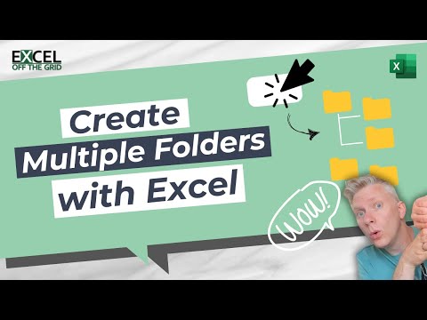 Quick Excel Hack: Easily Create Multiple Folders Instantly Quick Excel Hack: Easily Create Multiple Folders Instantly