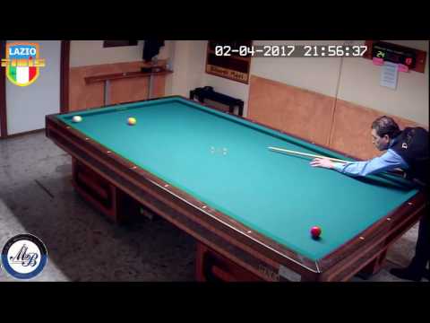 De Carlo vs Dell'Uomo 1 Cat - 3ªProva Camp.Regionale - CSB Martino's Billiards(LT) 1/2Apr2017