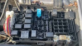 2006-2008 Mazda 6 Engine Fuse Box Location and Diagram