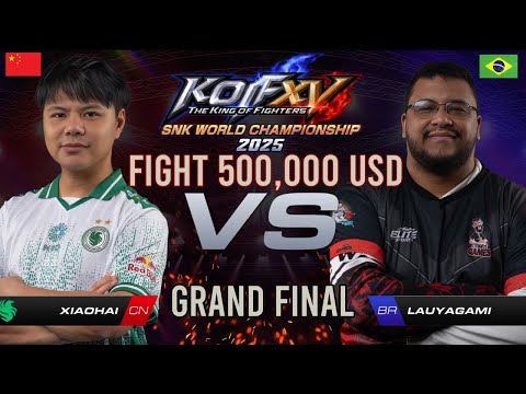 GRAND FINAL  XIAOHAI VS LAUYAGAMI - SNK World Championship 2025-THE KING OF FIGHTERS