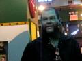 Lizard Man At Coney Island Freak Bar Chattering