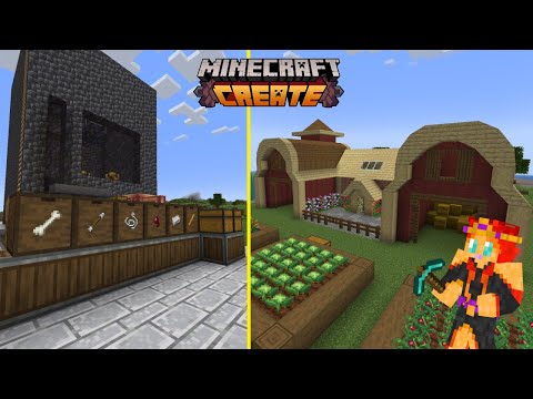 Insane Mobfarm in Minecraft CEATE Mod!
