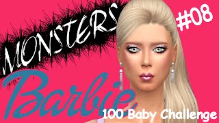The Sims 4: Barbie - 100 Baby Challenge Part 8 - Monsters